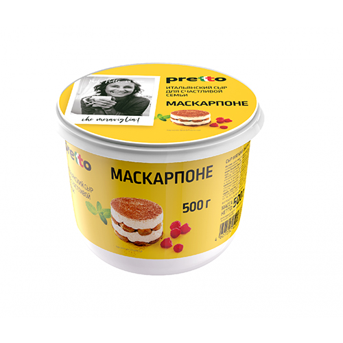 Сыр Маскарпоне Pretto, 500 г